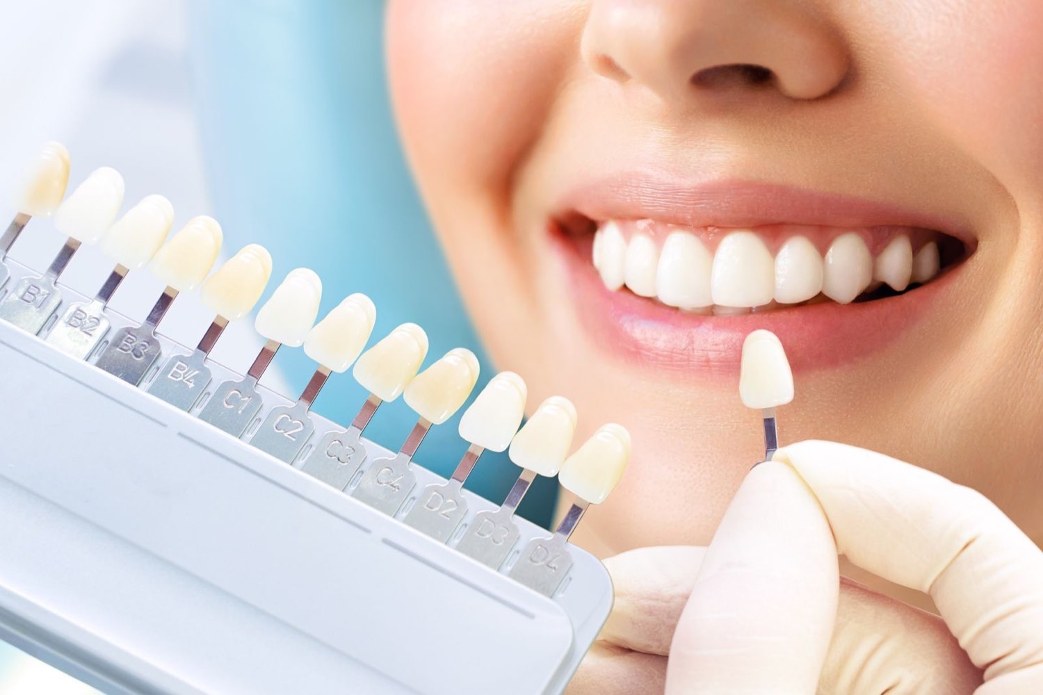Bright, healthy smile